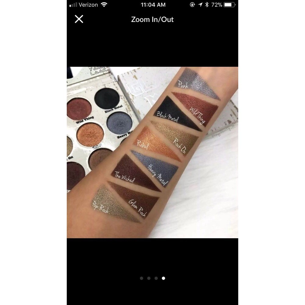 Crown Brush Glam Metals Eye Shad Palette